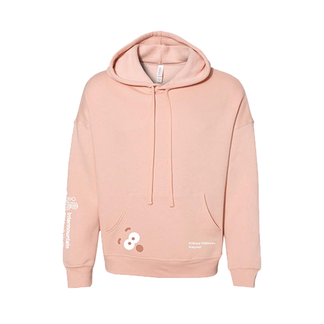 Bella Canvas Adult Hoodie Peach 